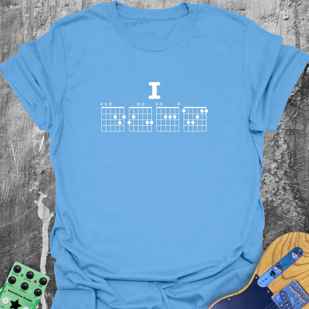 I DGAF Chords  T-Shirt