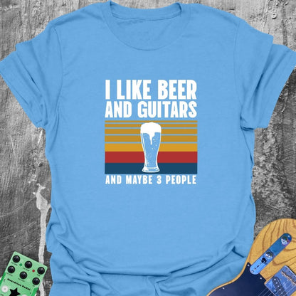 Beer Guitar and Maybe Three People  T-Shirt