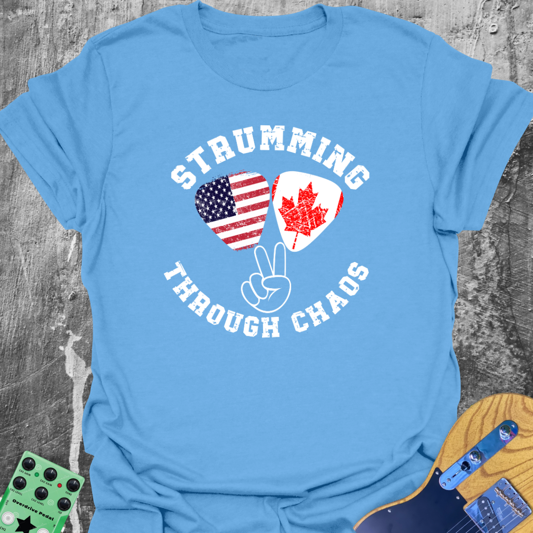 Strumming Through Chaos T-Shirt