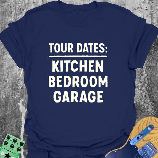 Tour Dates Guitarist T-Shirt
