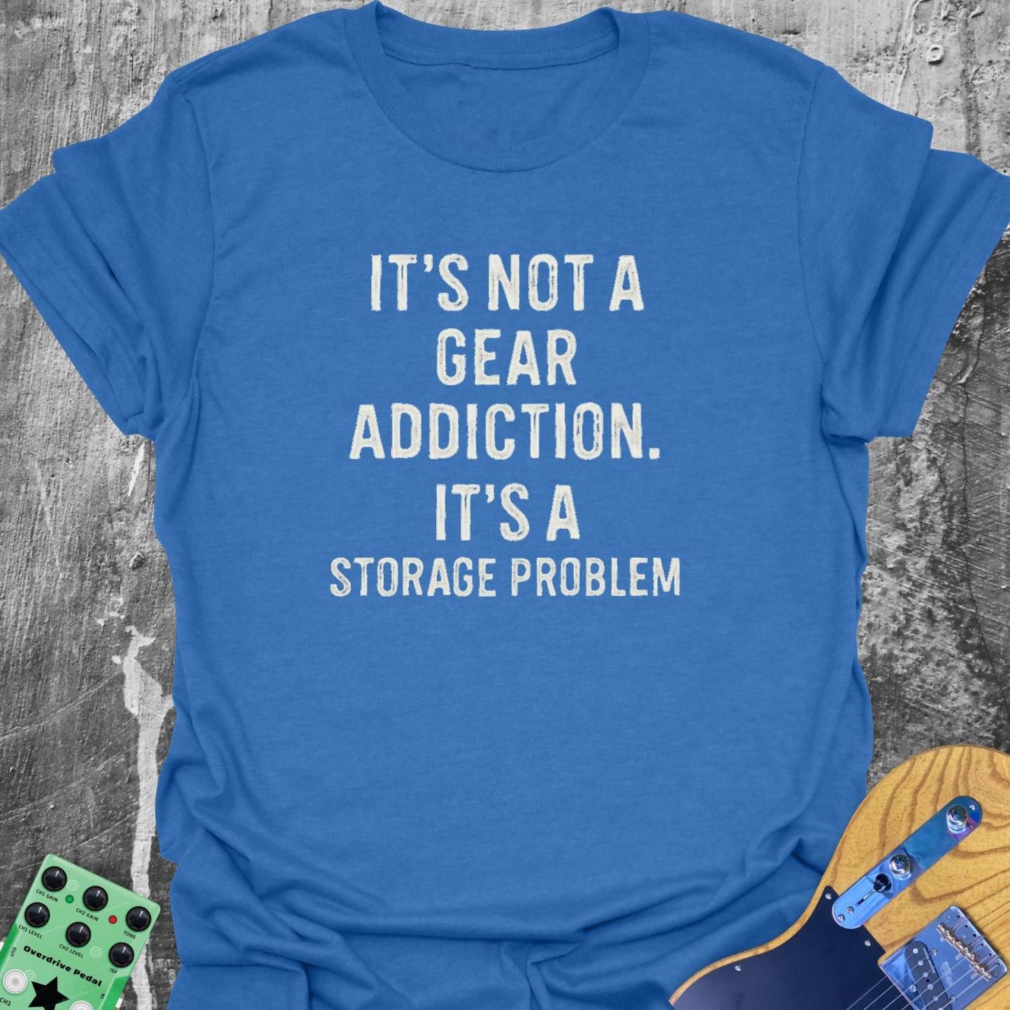It's Not An Addiction Guitarist T-Shirt