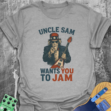Uncle Sam Wants You To Jam Tee