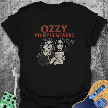 Ozzy Ate My Homework Tee