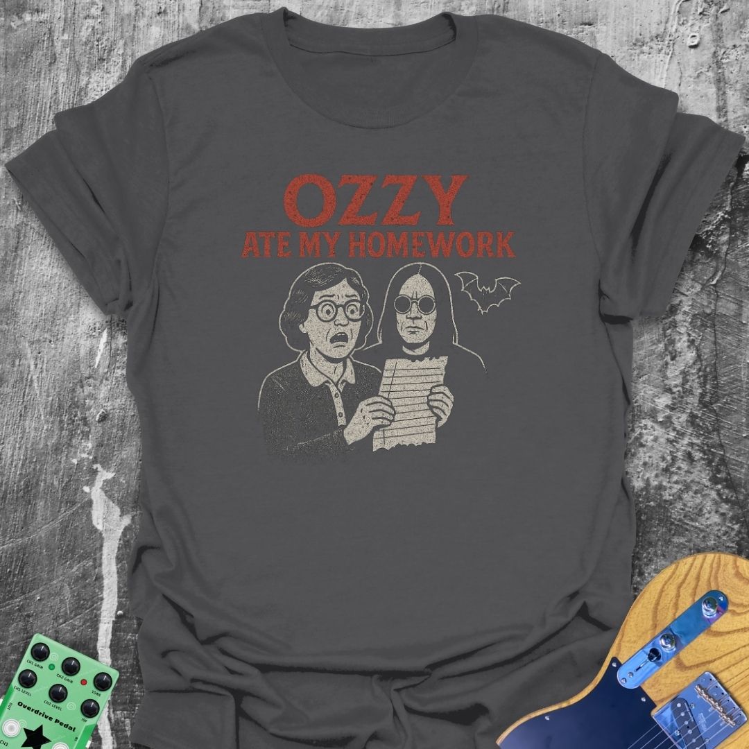 Ozzy Ate My Homework Tee