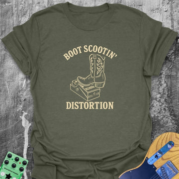 Boot Scootin' Distortion Tee