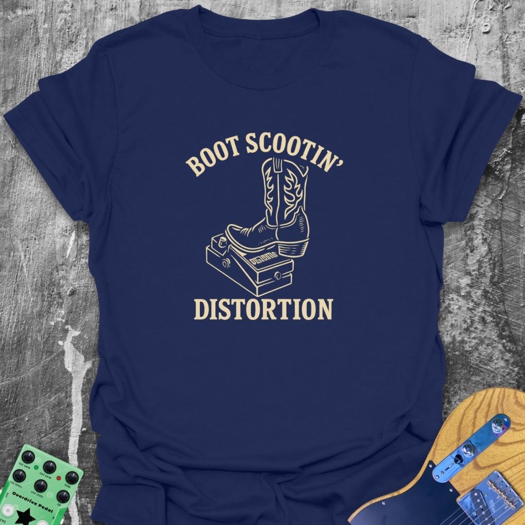 Boot Scootin' Distortion Tee