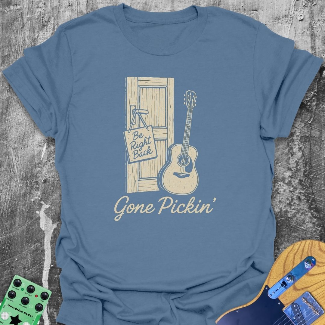 Gone Pickin' Guitarist Tee