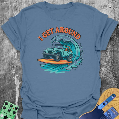 I Get Around Music Tee
