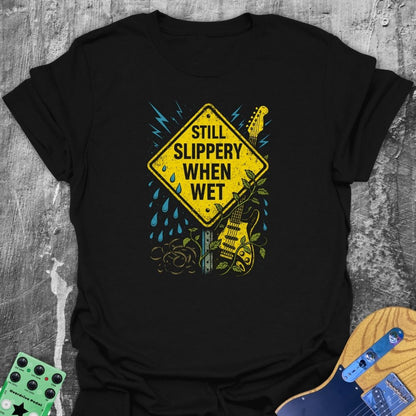 Slippery When Wet Music Tee