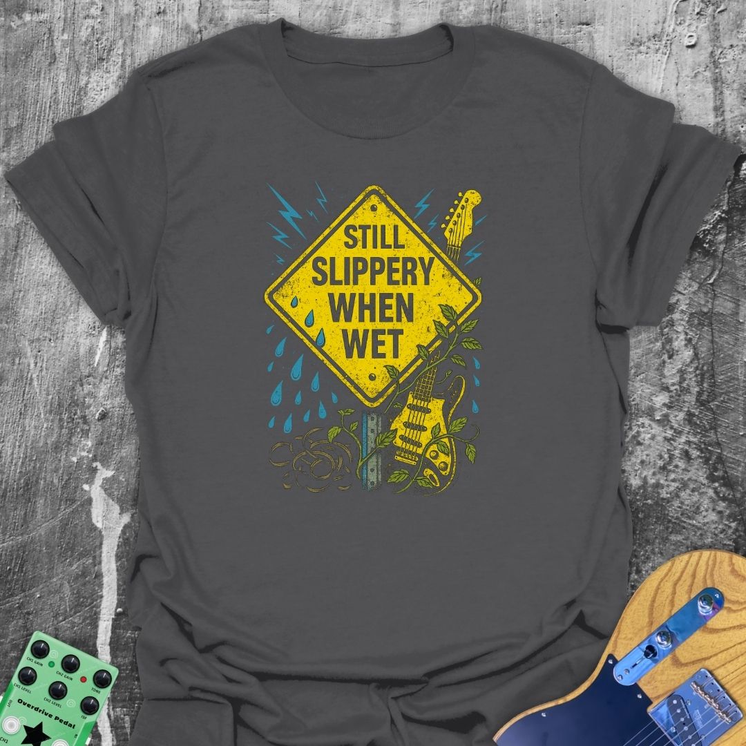 Slippery When Wet Music Tee