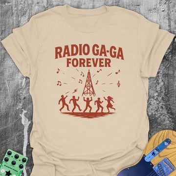 Forever Radio Ga-Ga Music Tee