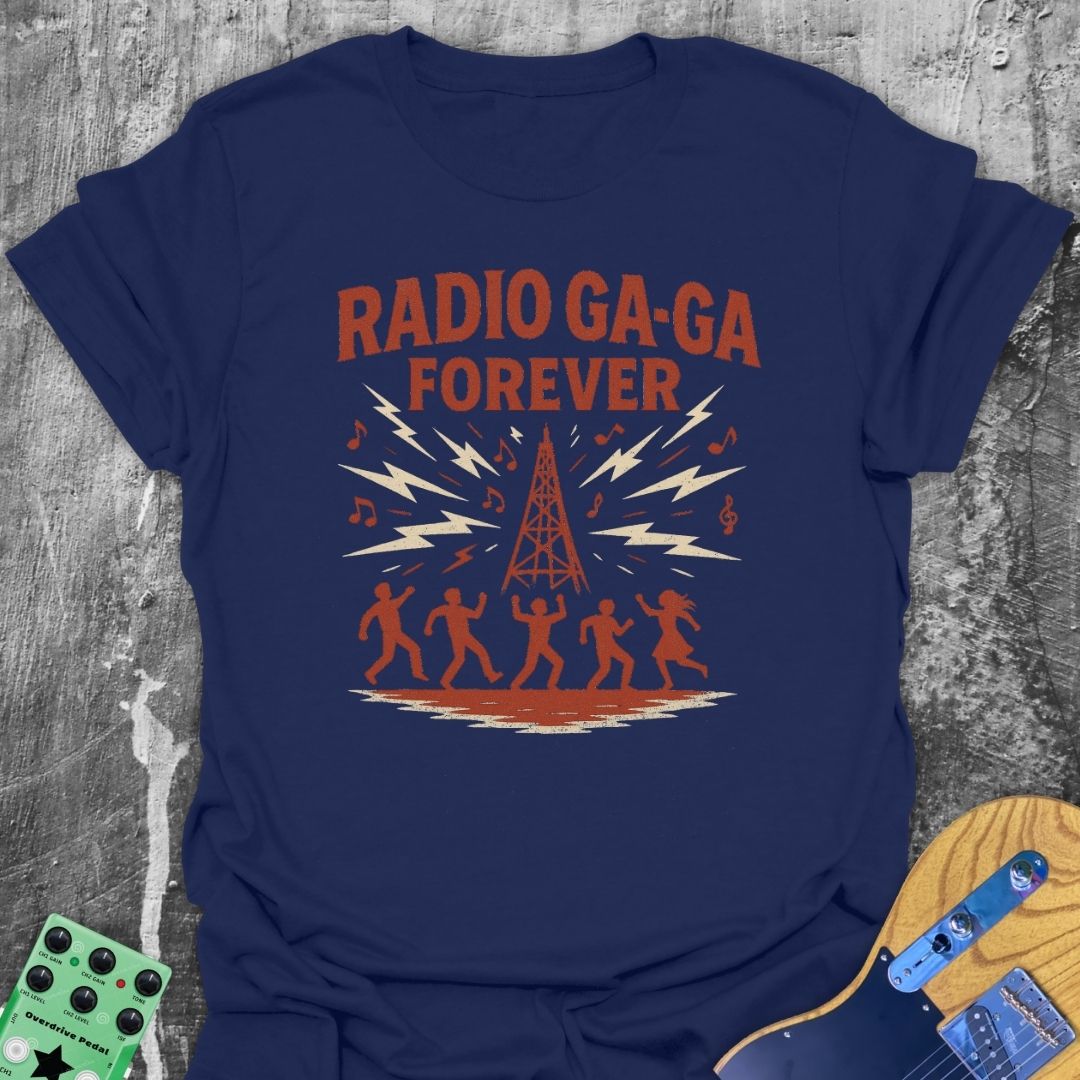 Forever Radio Ga-Ga Music Tee