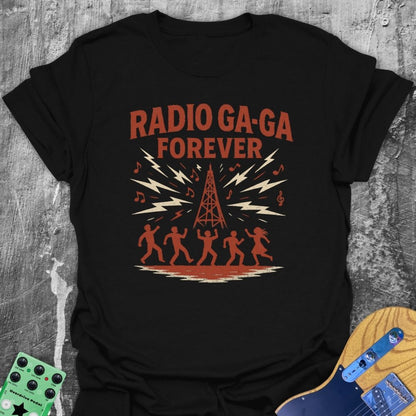 Forever Radio Ga-Ga Music Tee