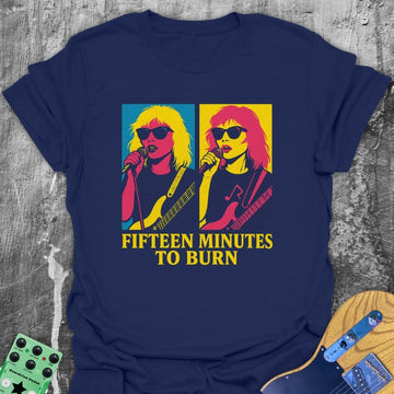 Fifteen Minutes Music Tee