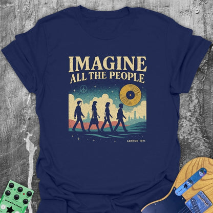 Imagine All The People Music Tee