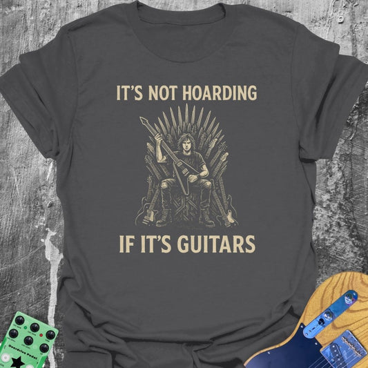 Hoarding Guitars Music Tee