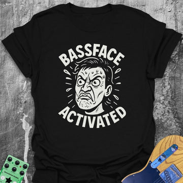 Bass Face Activated Music Tee
