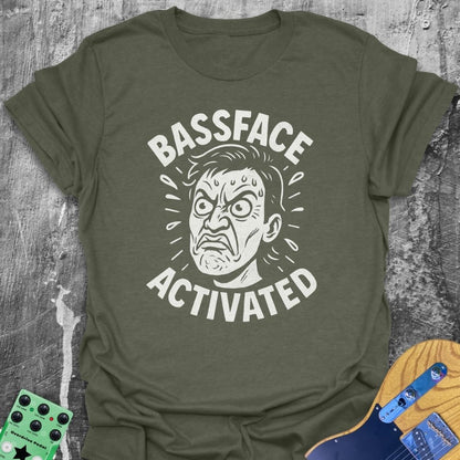 Bass Face Activated Music Tee