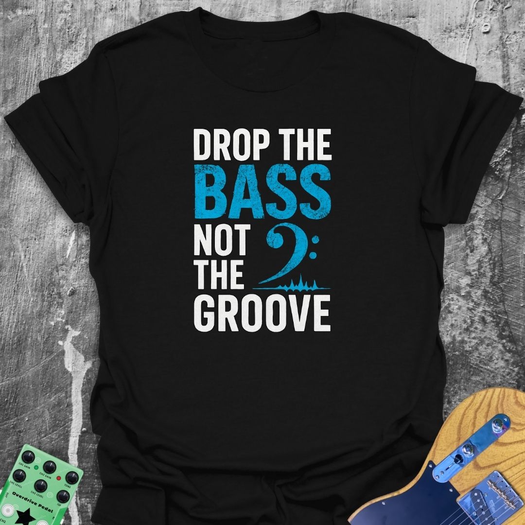 Drop The Bass Music Tee