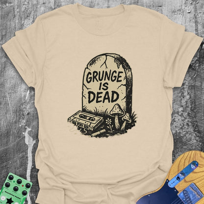 Grunge Is Dead Music Tee