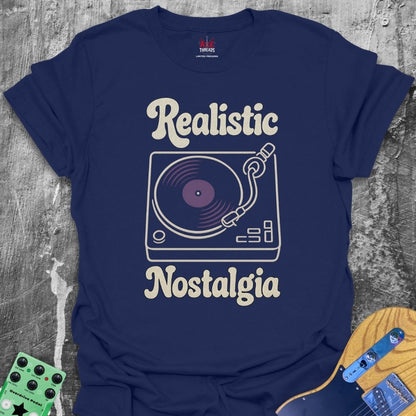 Premium Realistic Nostalgia Music Tee