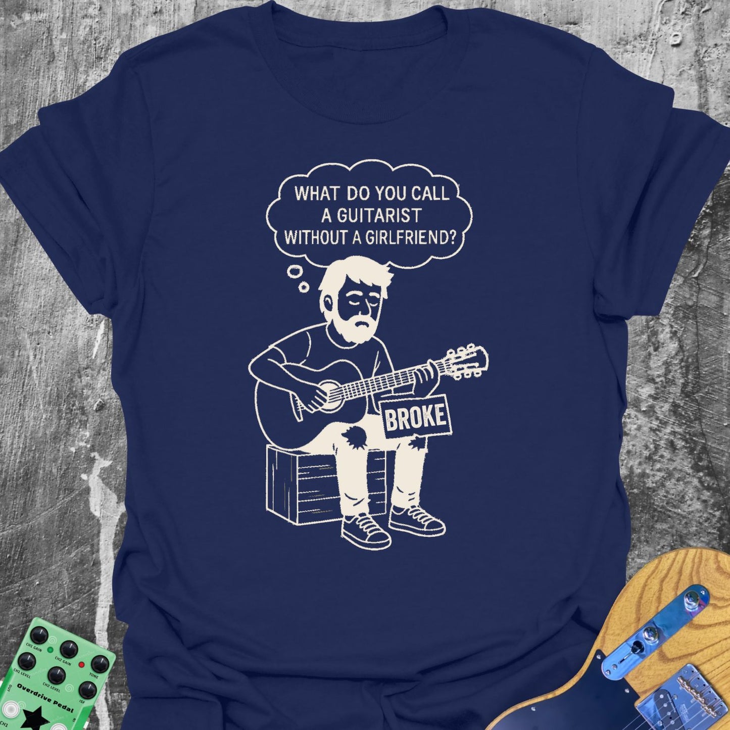 Broke Guitarist Tee
