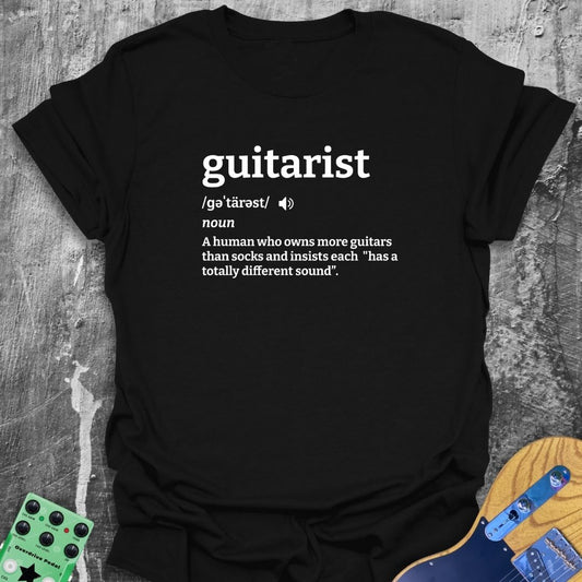 Guitarist Definition Tee