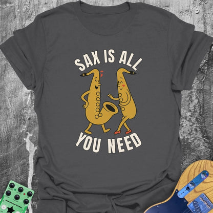 Sax Is All You Need Music Tee