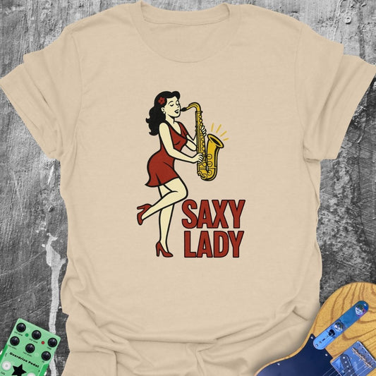 Saxy Lady Music Tee