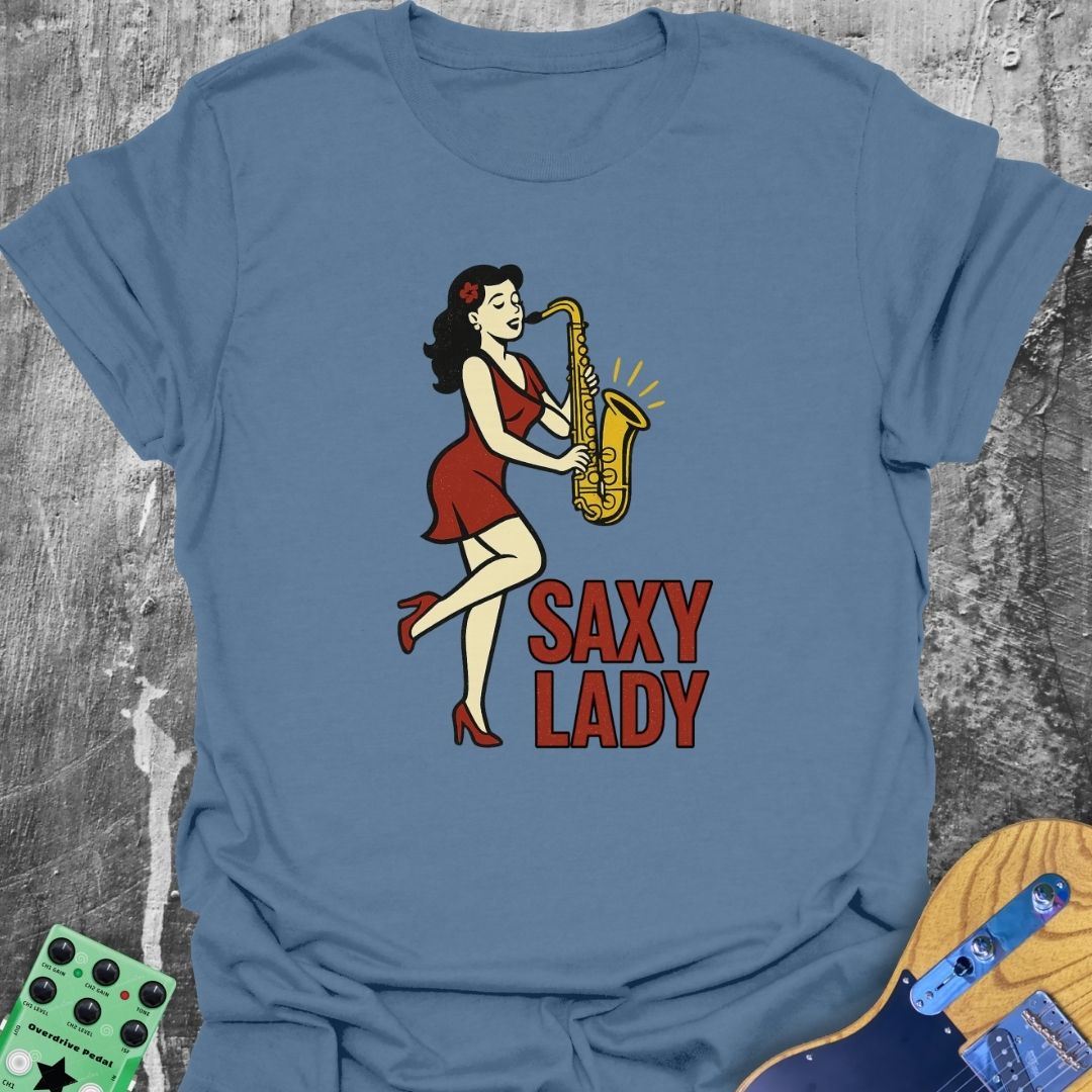 Saxy Lady Music Tee