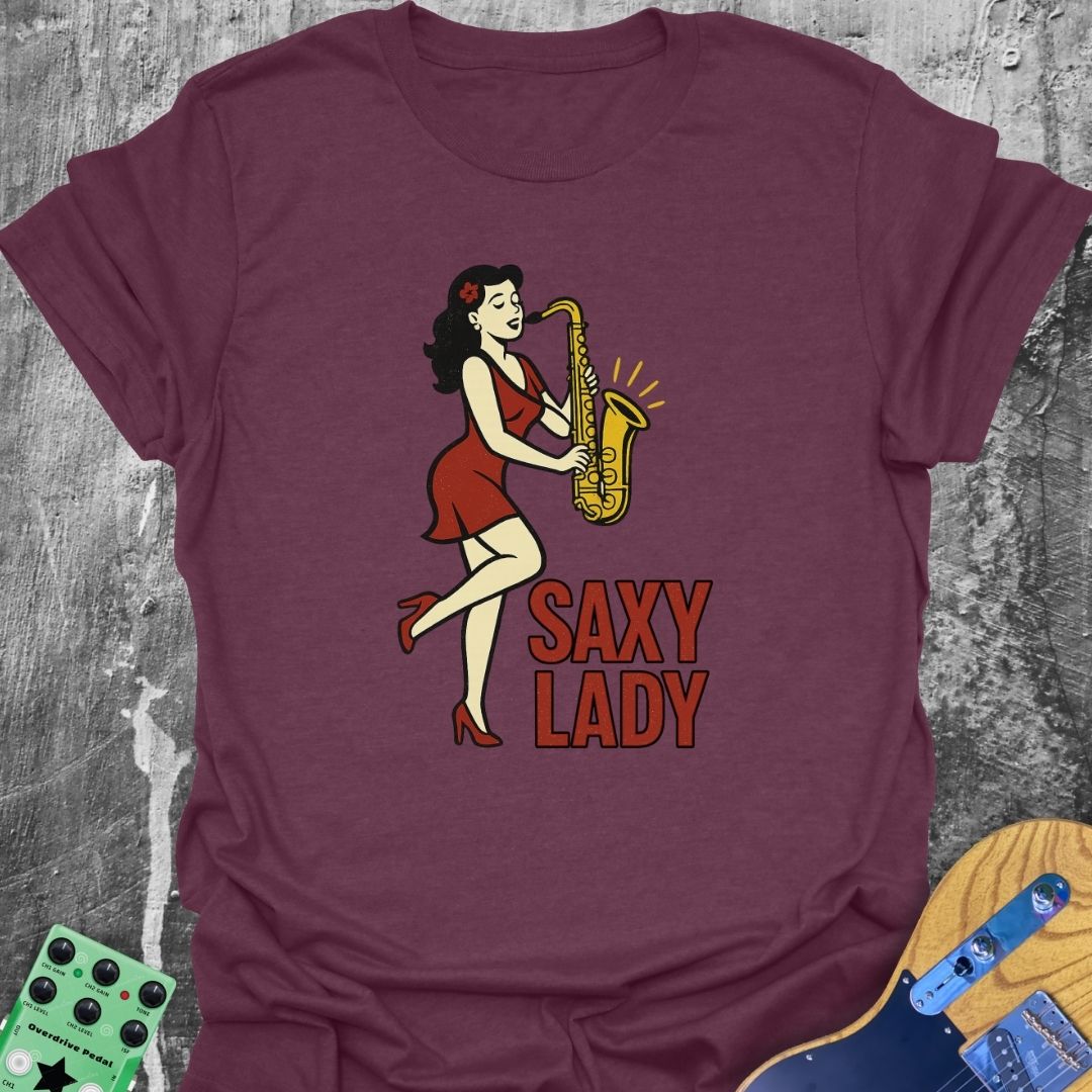 Saxy Lady Music Tee