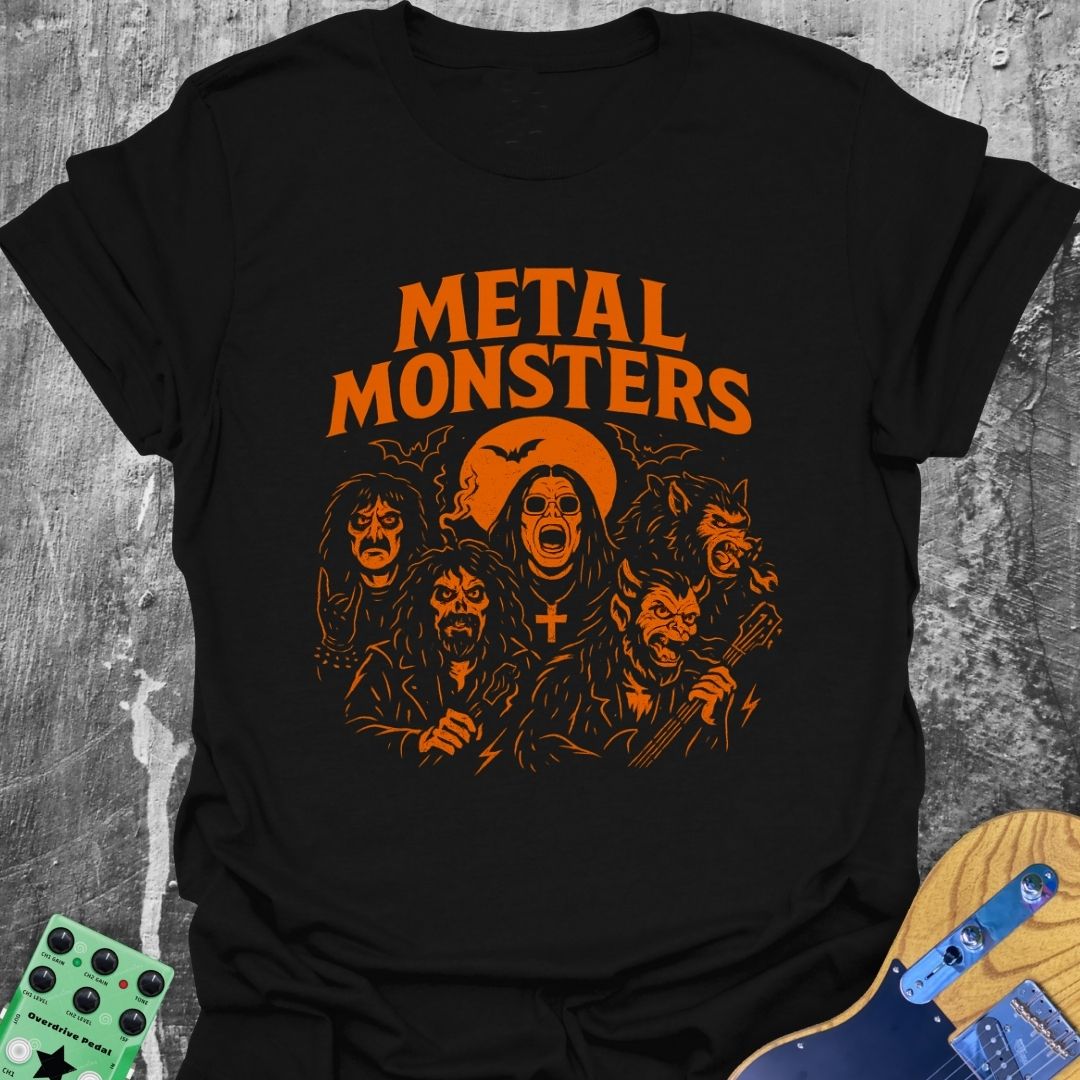 Metal Monsters Music Tee