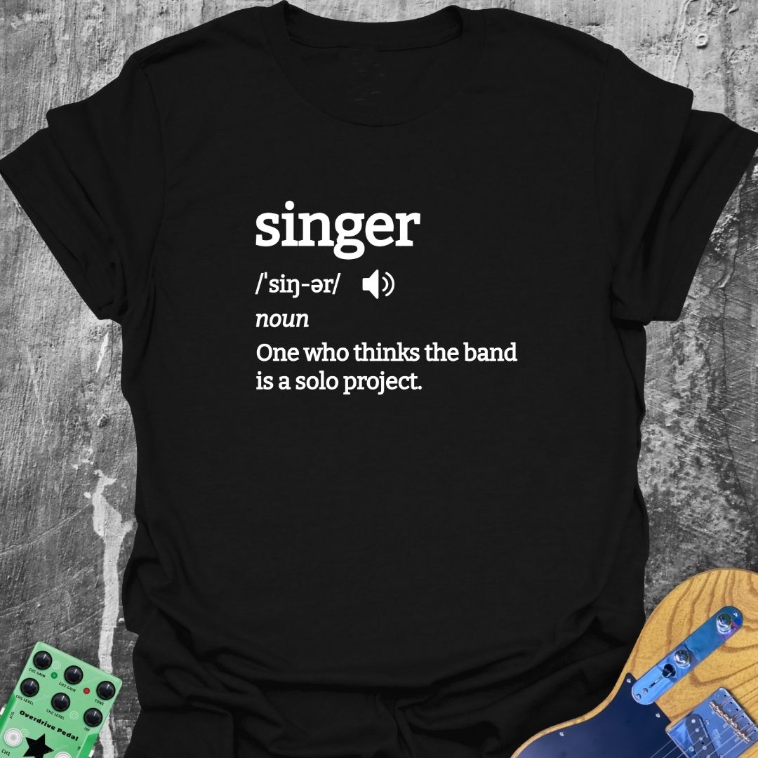 Singer Definition Music Tee