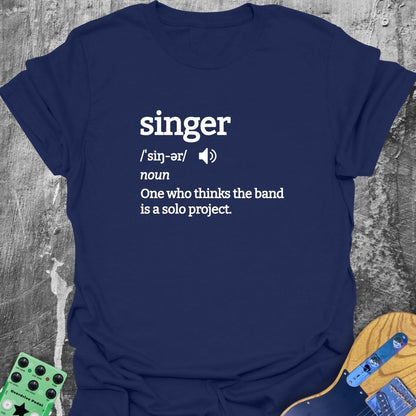 Singer Definition Music Tee