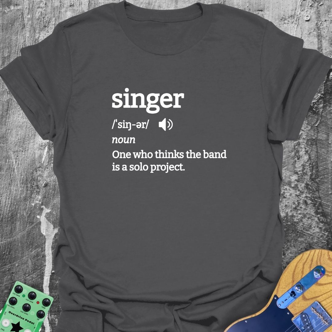 Singer Definition Music Tee