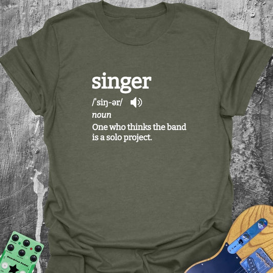 Singer Definition Music Tee