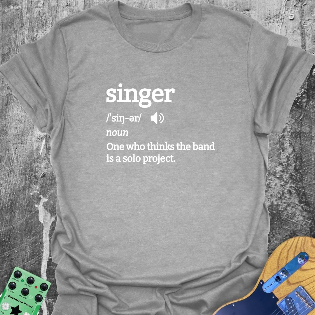 Singer Definition Music Tee