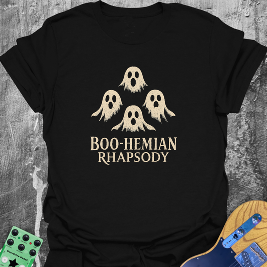 Boo-Hemian Rhapsody Funny Music Tee