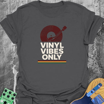 Vinyl Vibes Only Music Tee