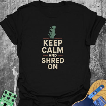 Keep Calm and Shred On Tee