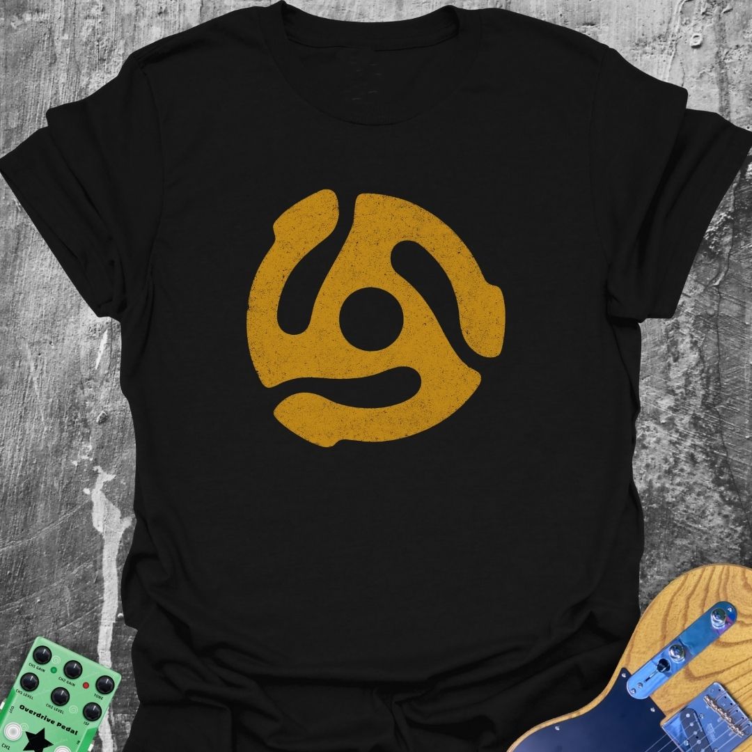 45 RPM Music Tee