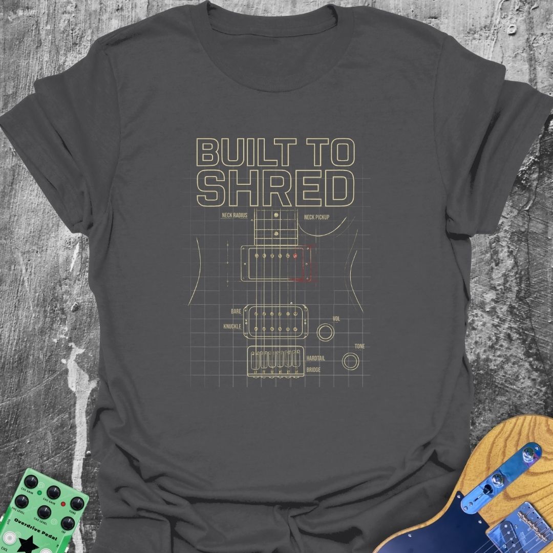 Built To Shred Music Tee