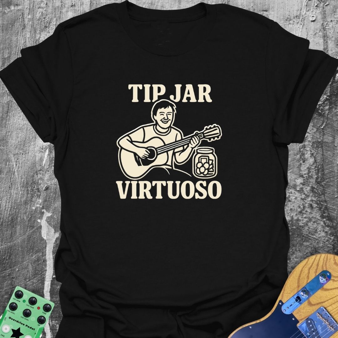 Tip Jar Virtuoso Music Tee