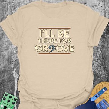 Groovy Bass Vibes Music Tee