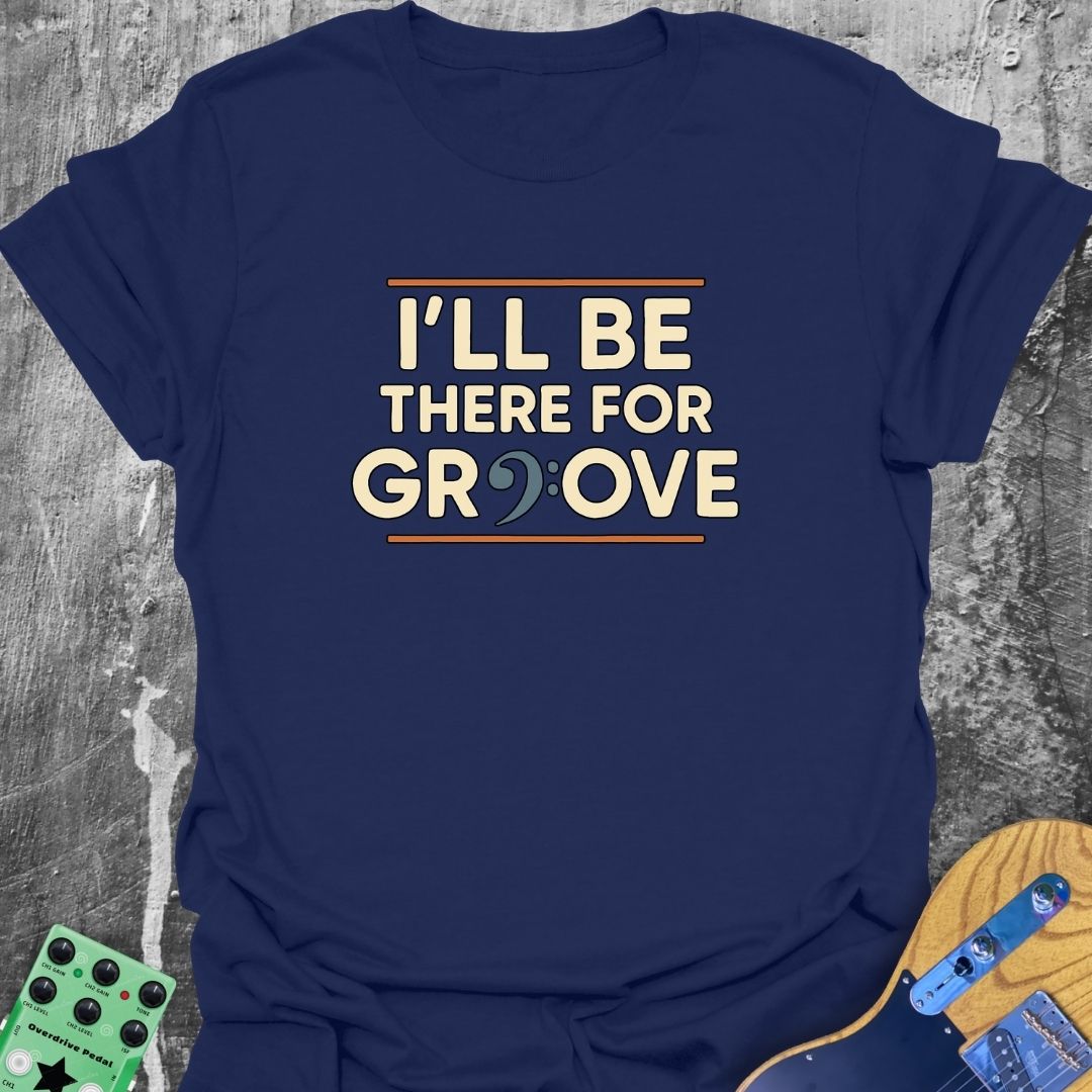 Groovy Bass Vibes Music Tee