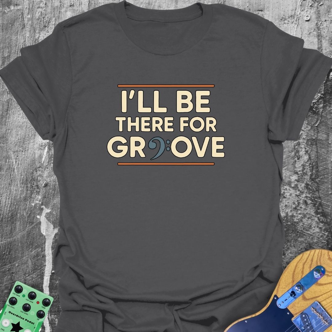 Groovy Bass Vibes Music Tee