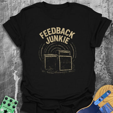 Feedback Junkie Music Tee