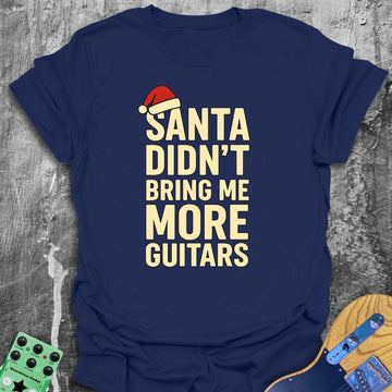 Santa's Naughty List Music Tee