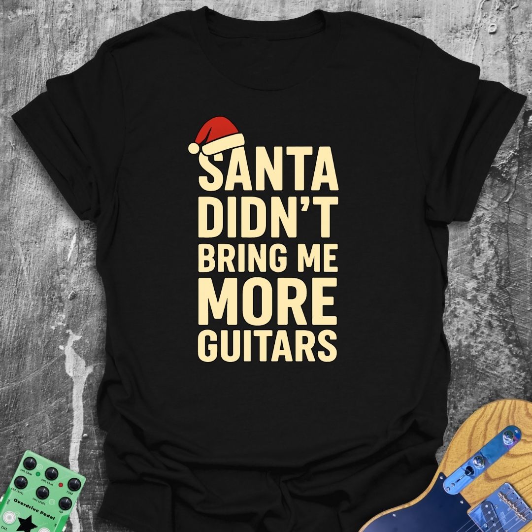 Santa's Naughty List Music Tee
