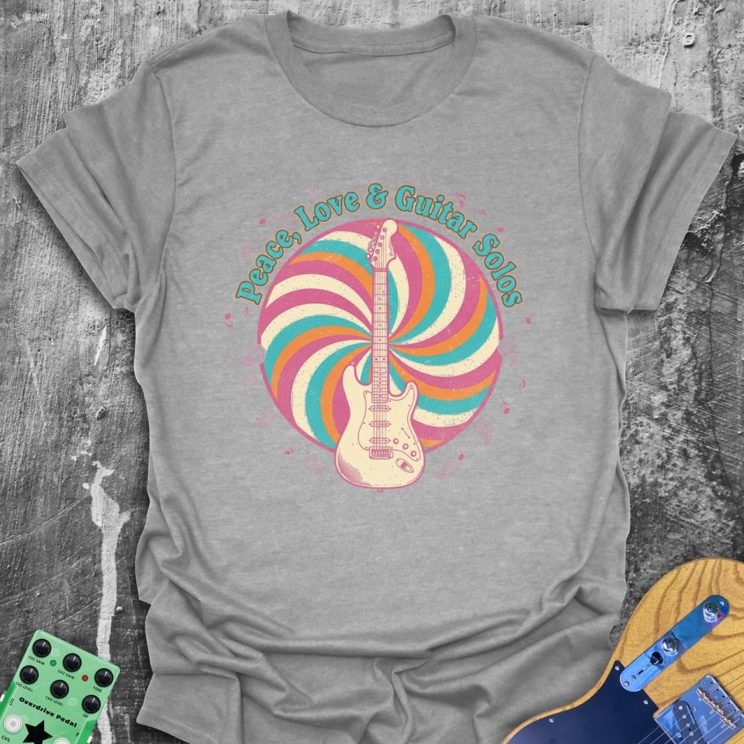 Peace Love Solos Music Tee